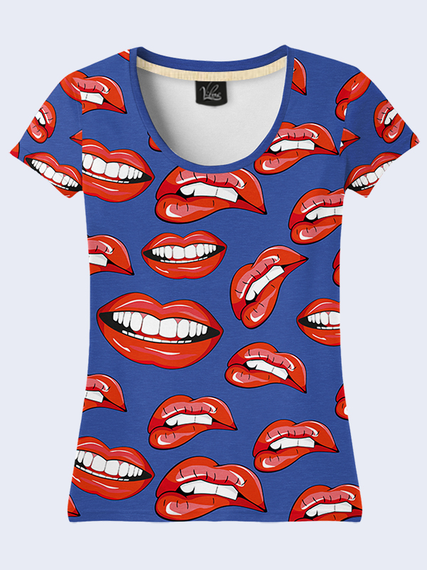 

Футболка Губы (2129) Vilno M (46) 000037098