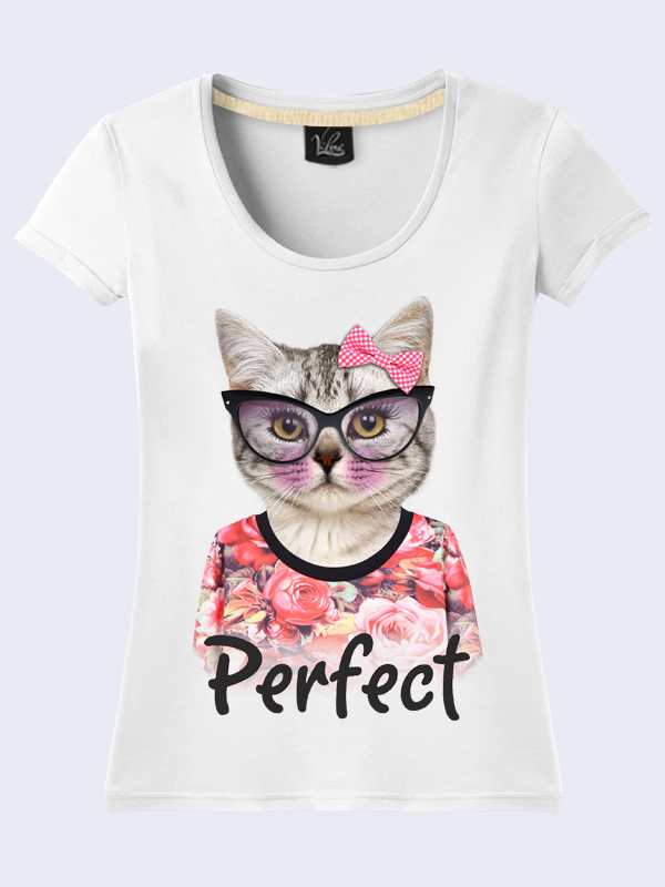 

Футболка Perfect cat (2145) Vilno L (48) 000037154