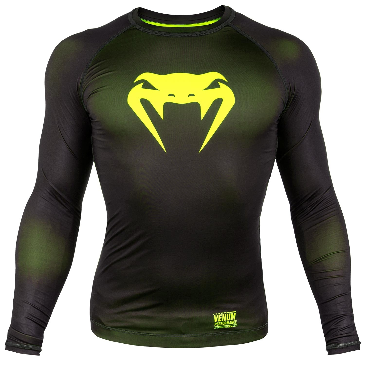 

Компрессионная кофта Venum Contender 3.0 Compression Black/Neo Yellow [L]