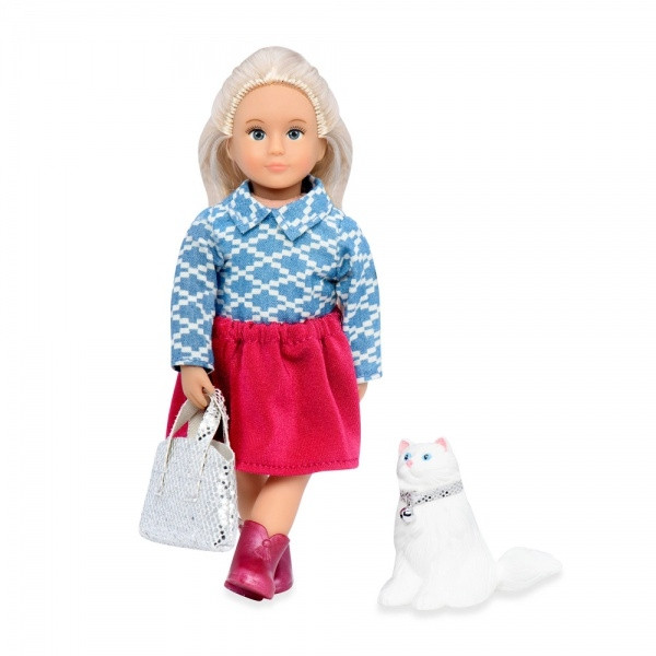 

Кукла (15 см) Кайденс и кошка Кики LORI
