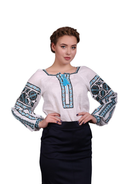 

Вишиванки narodniy-butik Етно 2 44 білий 1043.1