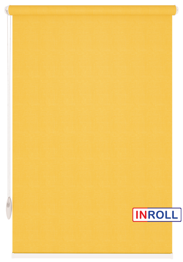 

Ролета тканевая INROLL Есо-Mini 125х185 см Camila Желтый A616