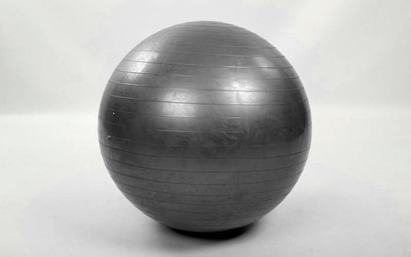 

Фитбол (мяч для фитнеса ) гладкий 65 см Zelart FI-1980-M (800г) черный