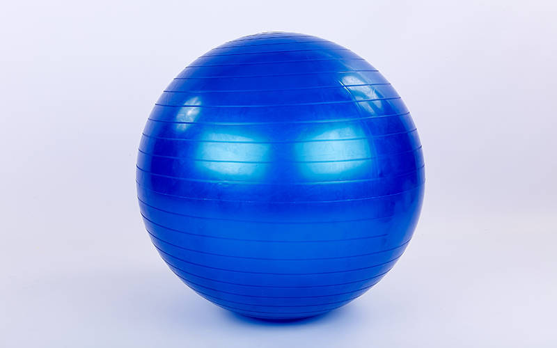 

Фитбол (мяч для фитнеса ) гладкий 65 см Zelart FI-1980-M (800г) темно-синий