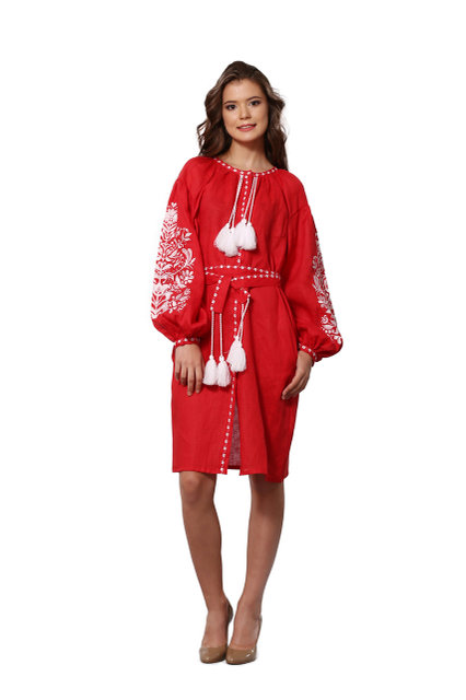 

Вишиванки narodniy-butik Дерево Життя LK 46 червоний 1525.1