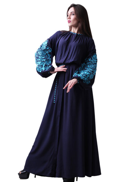 

Вишиванки narodniy-butik Дерево Життя BB 52 темно-синій 1520.1
