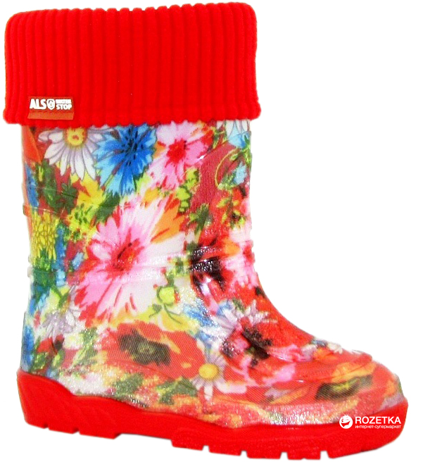

Резиновые сапоги Alisa Line Color 301 25 (15.4 см) Красные