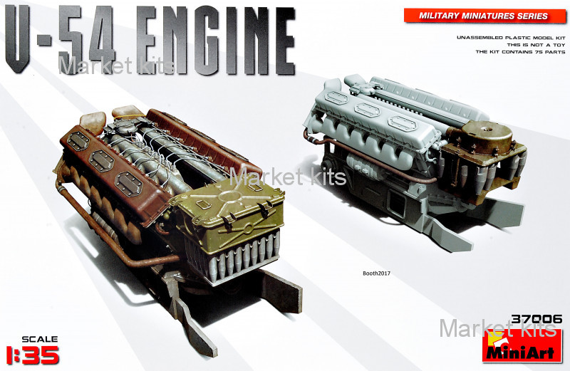 

Двигатель V-54 1:35 MINIART (MA37006)