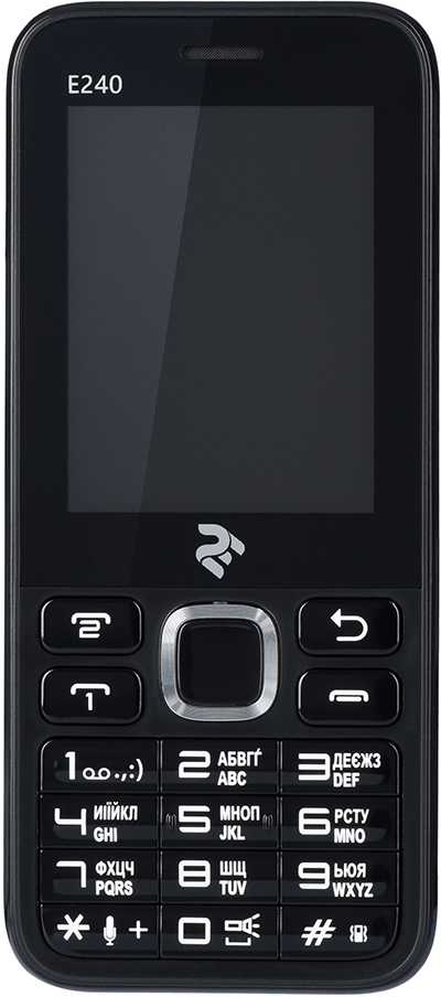 

Мобильный телефон 2E E240 Dual Sim Black