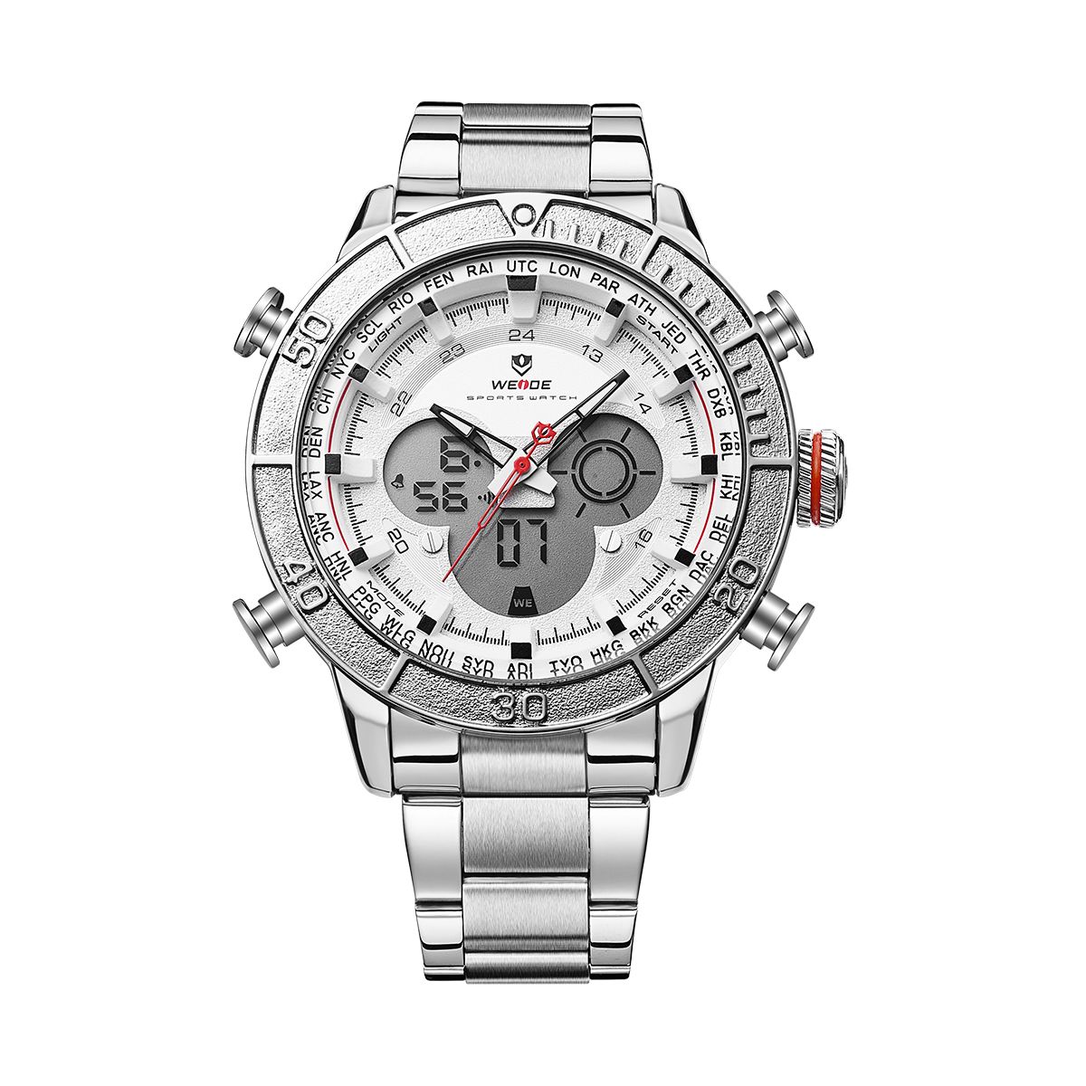 

Часы Weide White WH6308-2C SS (WH6308-2C)