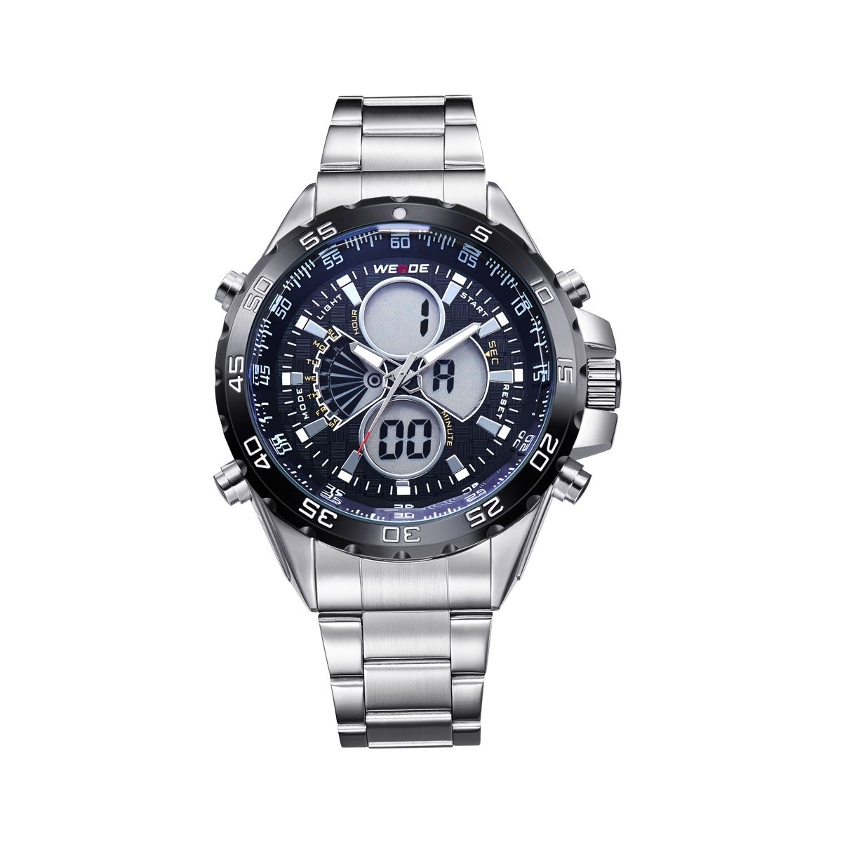 

Часы Weide Black WH1103-1C SS (WH1103-1C)