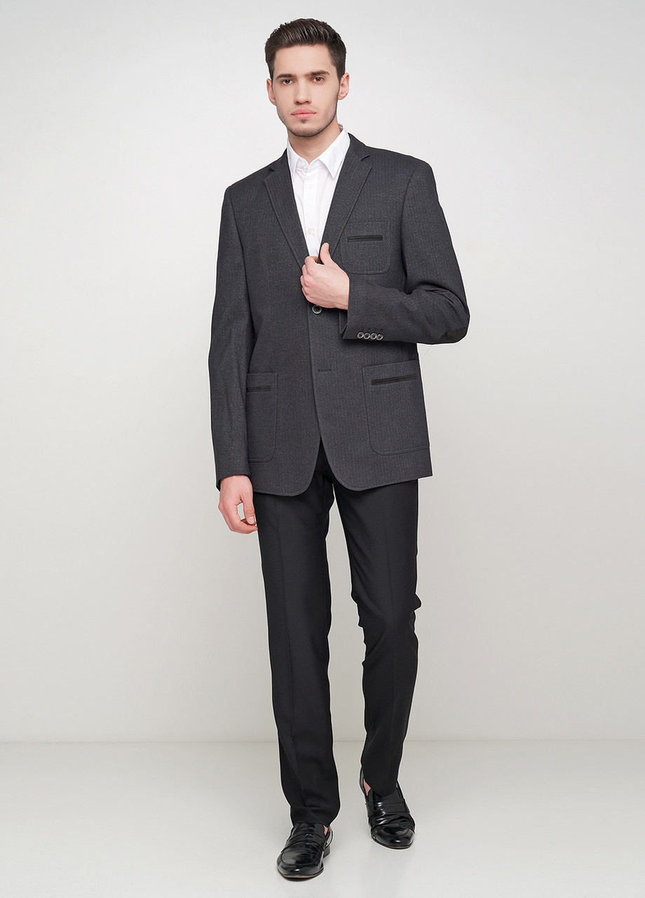 

Мужской пиджак Mia-Style MIA-287/01  черный, Мужской пиджак Mia-Style MIA-287/01 48 черный