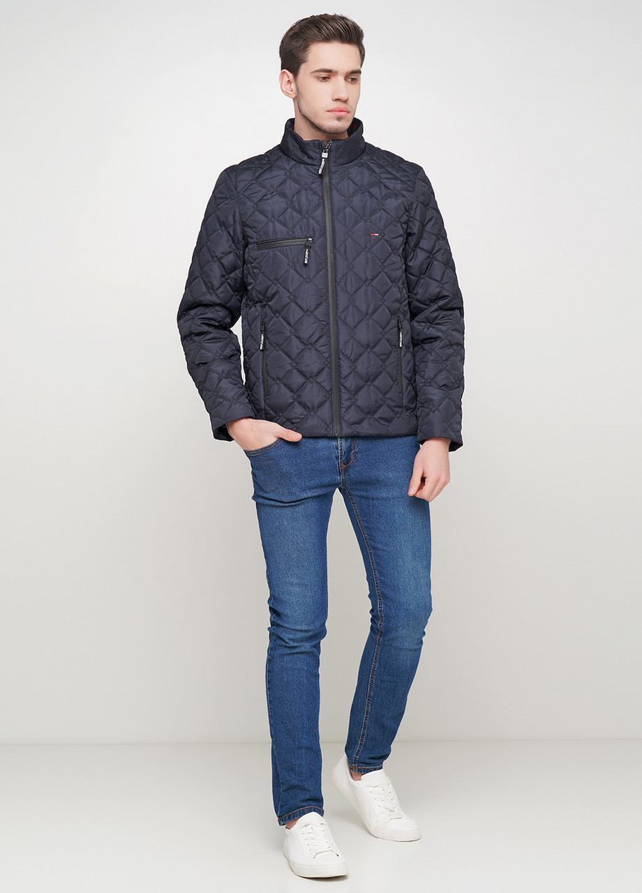 

Мужская демисезонная куртка Tommy Montana TM-55  темно-синий, Мужская демисезонная куртка Tommy Montana TM-55 L темно-синий
