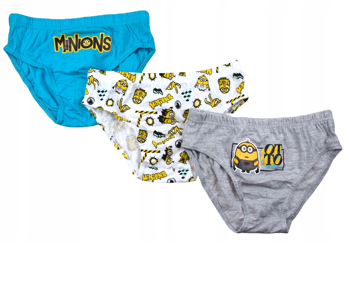 

Трусики 3 шт. Disney Minions (Миньоны) 128/134 см Разноцвет MIN5233686