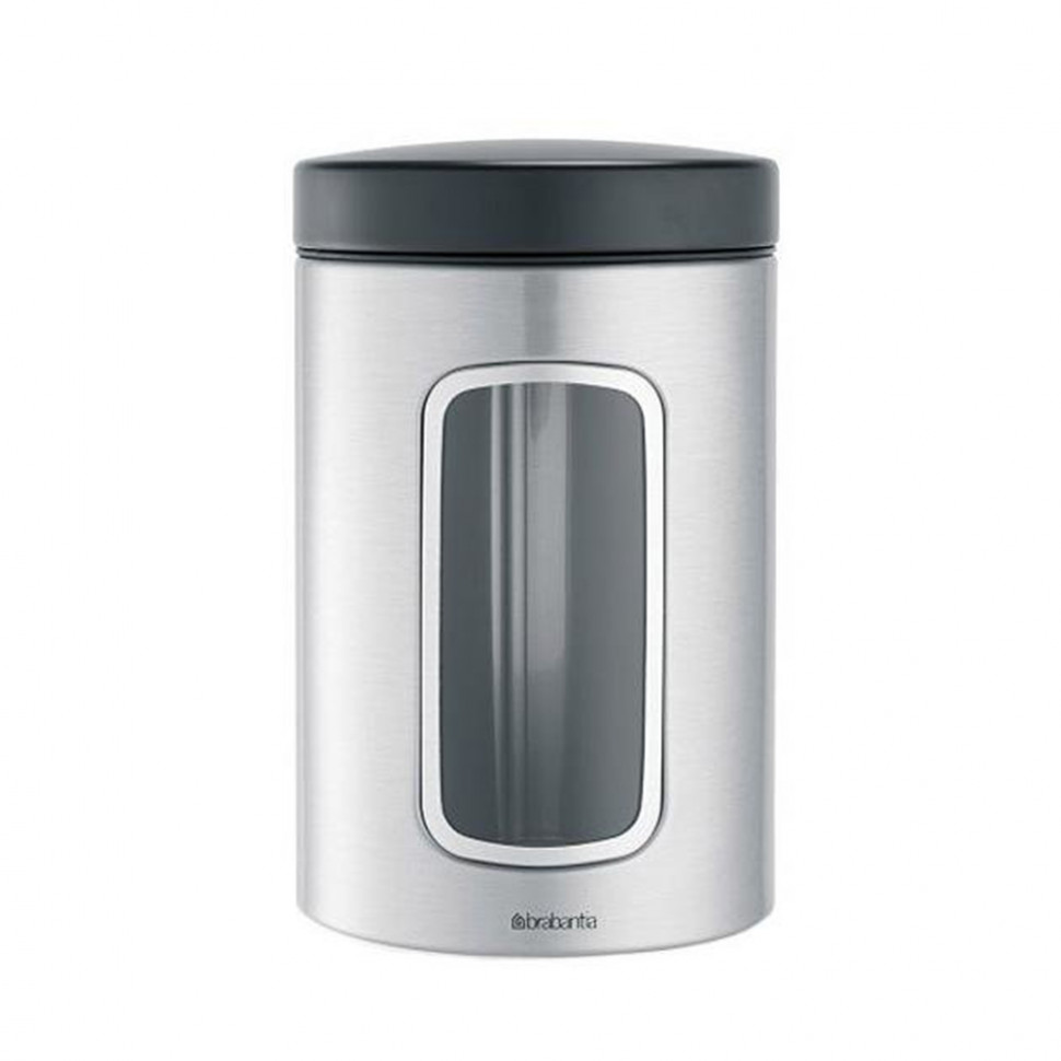 

Емкость для хранения Brabantia Window 1.4 л (серебряная)