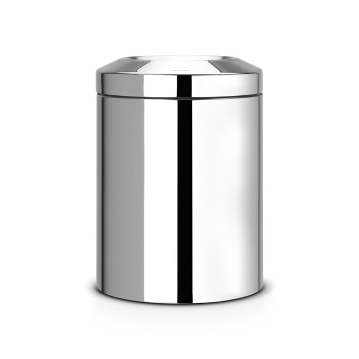

Урна для бумаг с защитой от возгорания Brabantia 7 л (стальная)