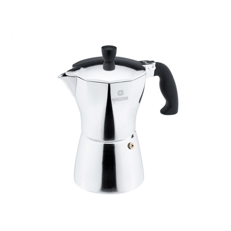 

Кофеварка гейзерная Vinzer Moka Aroma (0.3 л)