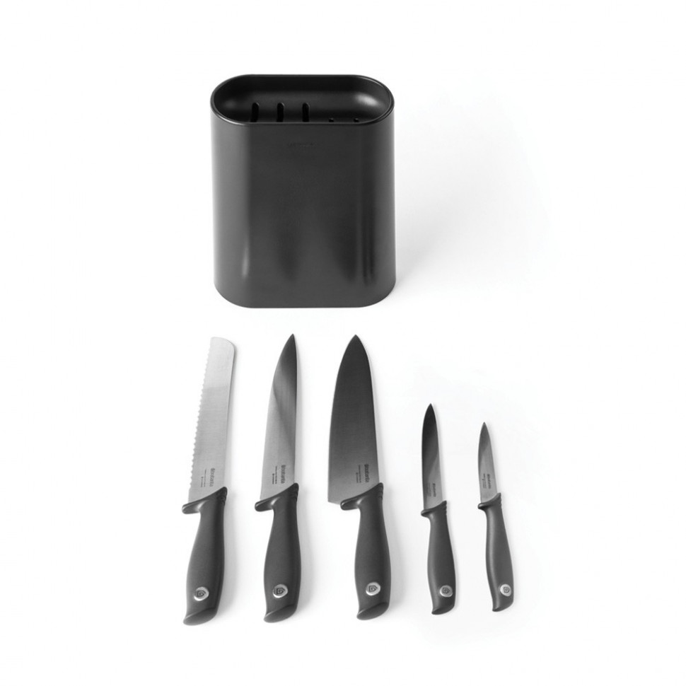 

Набор ножей в блоке Brabantia Tasty (5 шт)