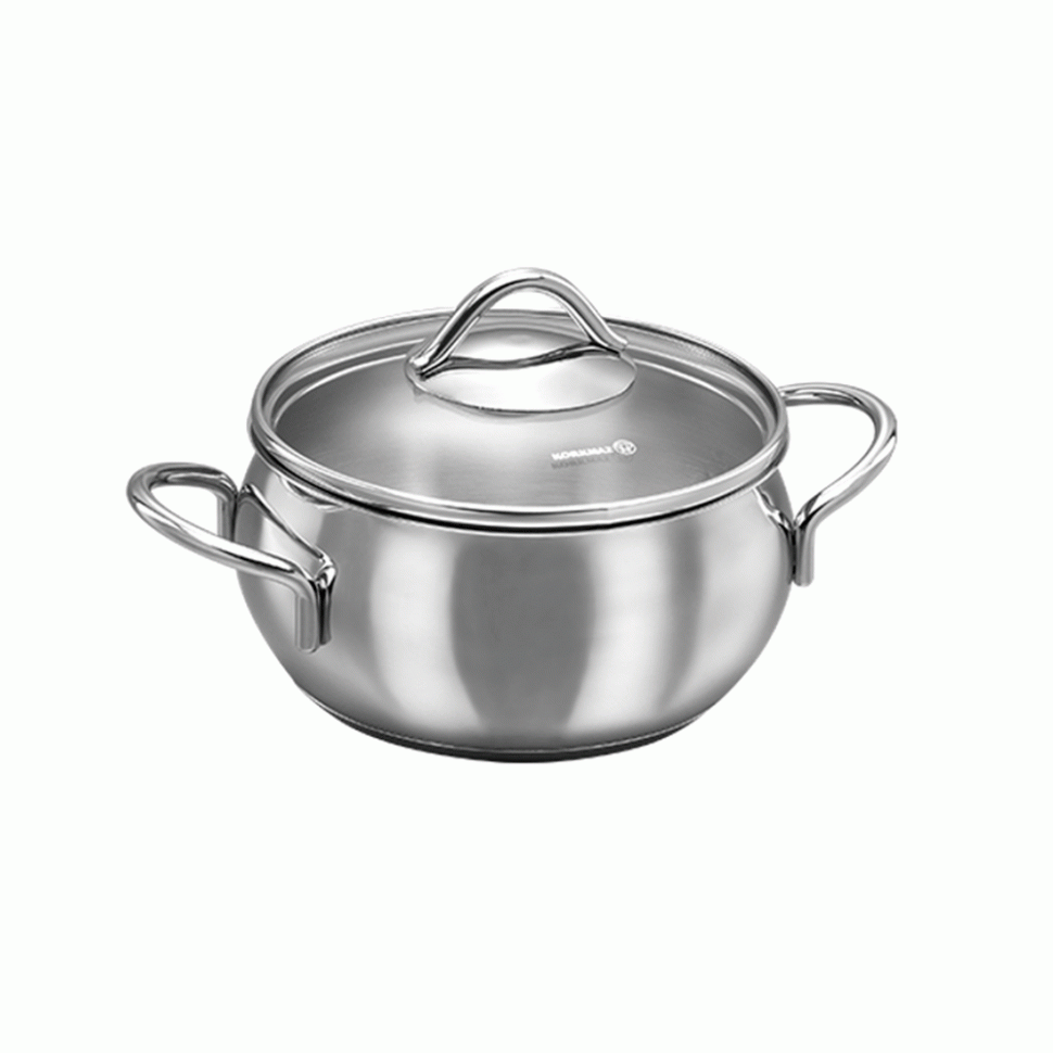 

Кастрюля со стеклянной крышкой Korkmaz Tombik (2.5 л)