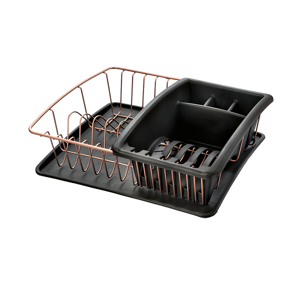 

Сушилка для посуды и столовых приборов Metaltex Copper
