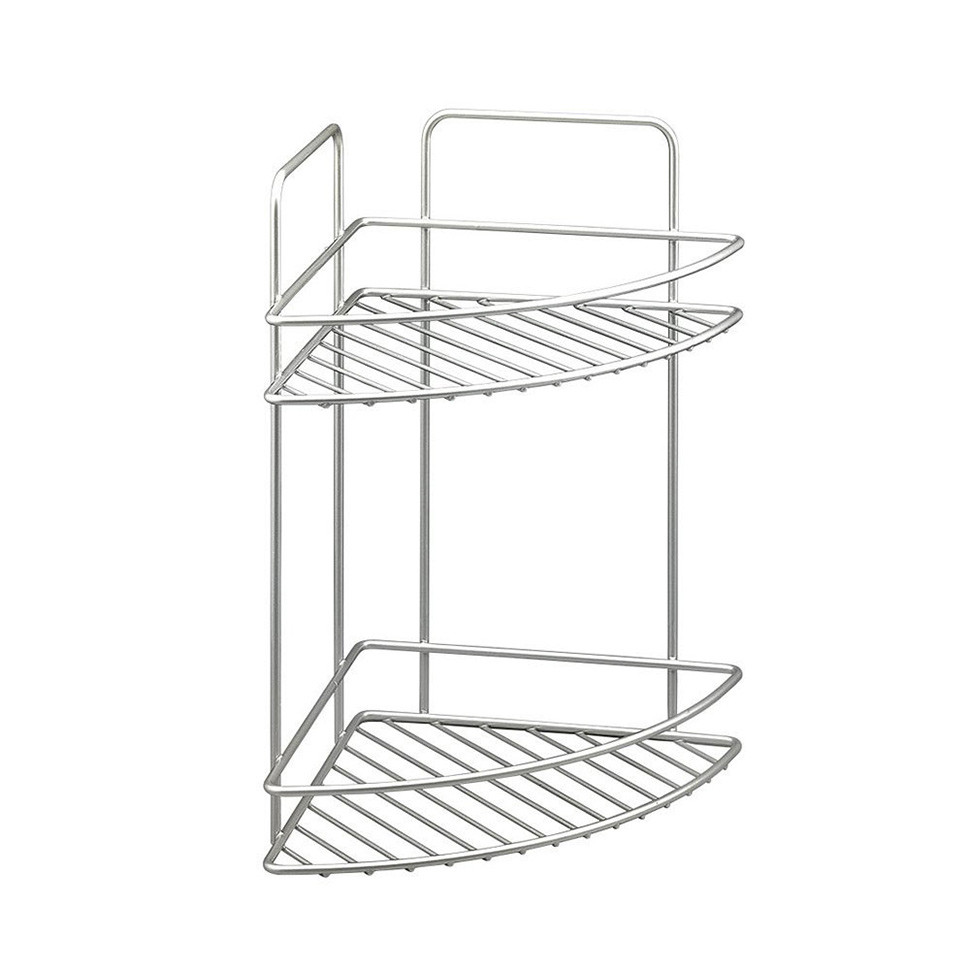 

Полка угловая на 2 секции Metaltex Reflex (стальной)