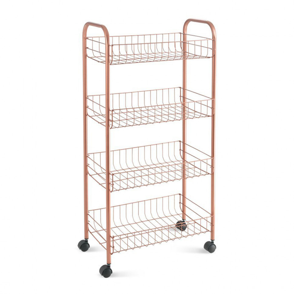 

Этажерка Metaltex Copper на 4 секции