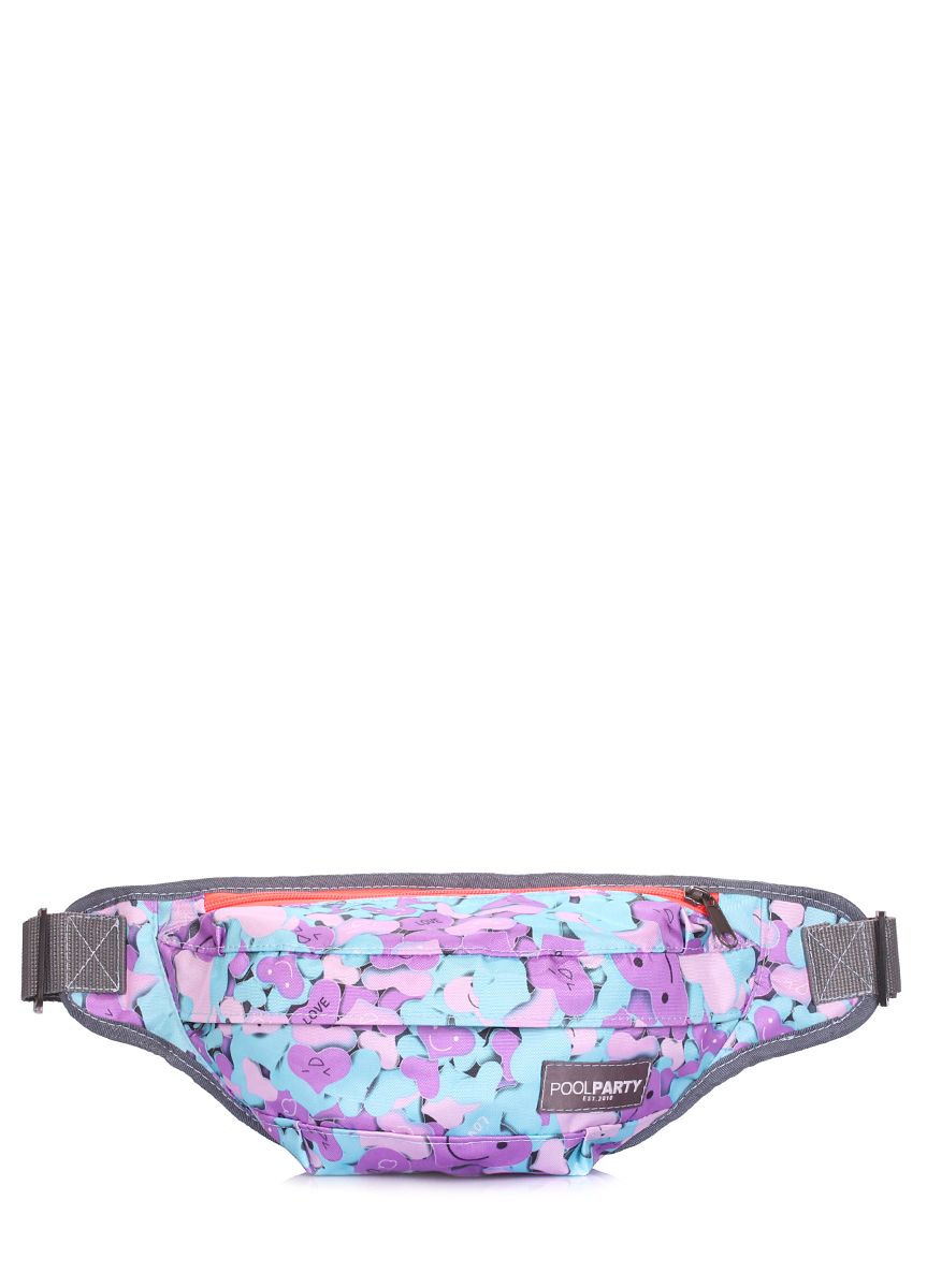

Сумка-бананка Bumbag POOLPARTY 30х15 см Сиреневый 000032348