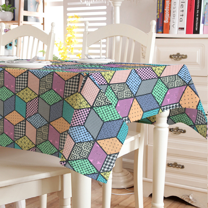 

Скатерть с акриловым покрытием 10845 Time Textile 140x240 см Разноцветный