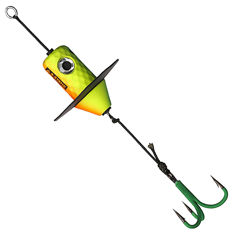 

Блесна DAM MadCat A-Static Silent Teaser Firetiger UV 150g (60158)