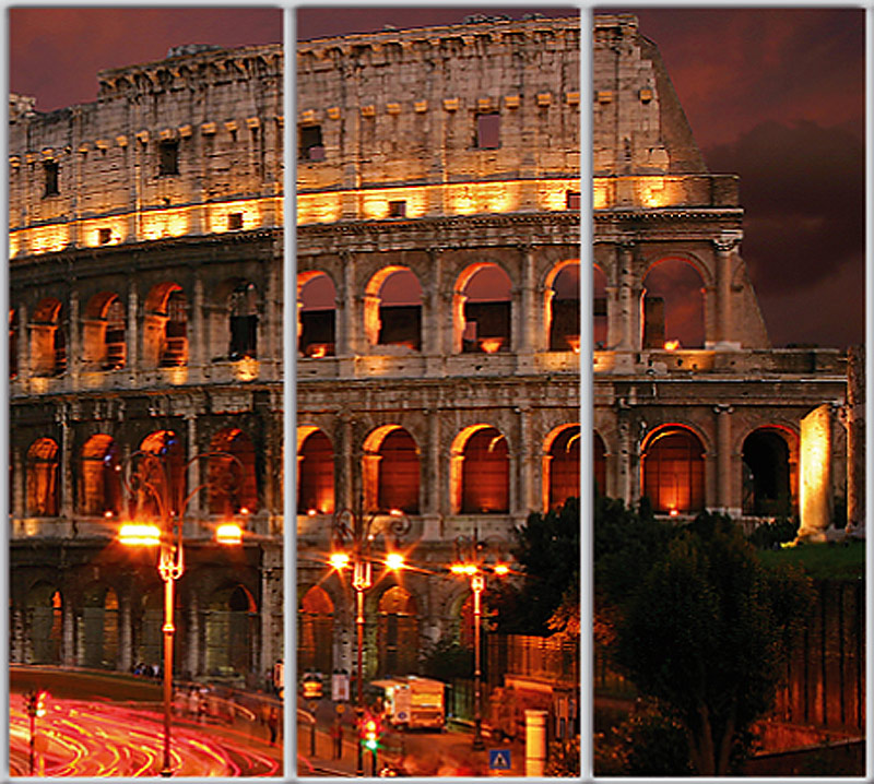 

Шкаф купе Luxe Studio Стандарт-1 Фотопечать Архитектура-98 2200x2000x450 трехдверный