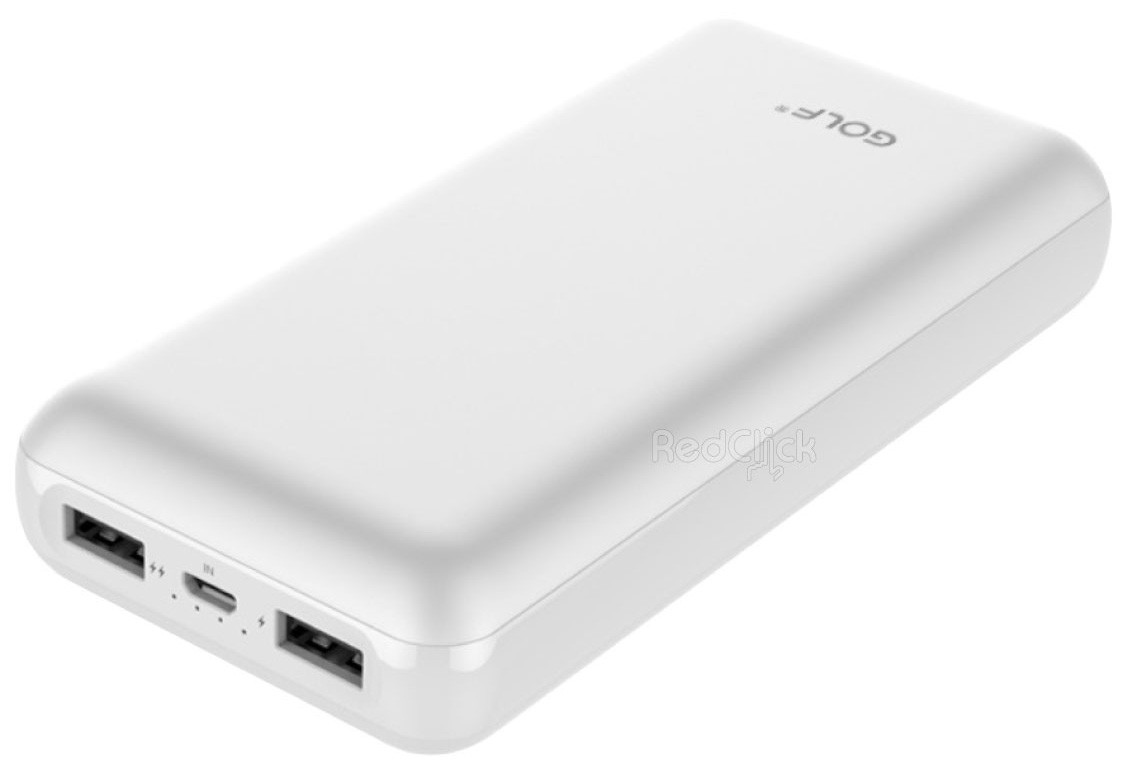 

Внешний аккумулятор Golf G57 20000 mAh White