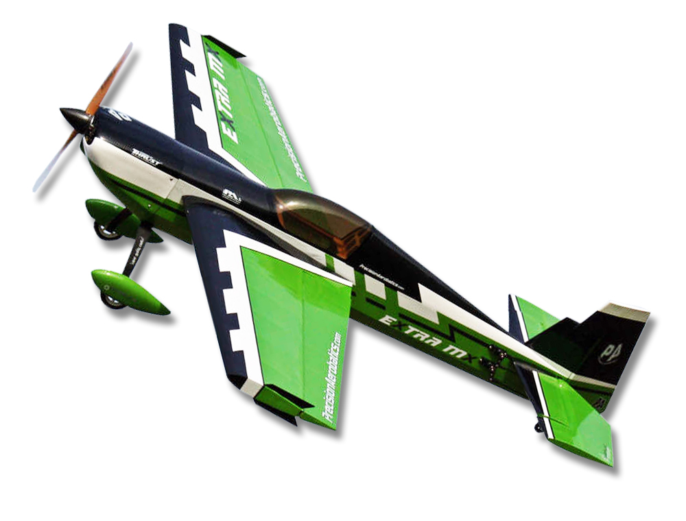 

Літак р/у Precision Aerobatics Extra MX 1472мм KIT (зелений)