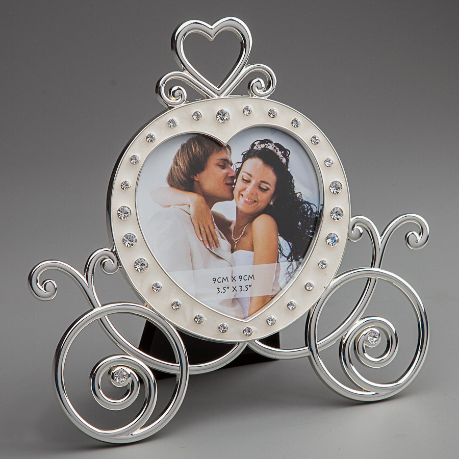 

Фоторамка «Карета» 8*16 см Angel Gifts 605082768 Серебристый