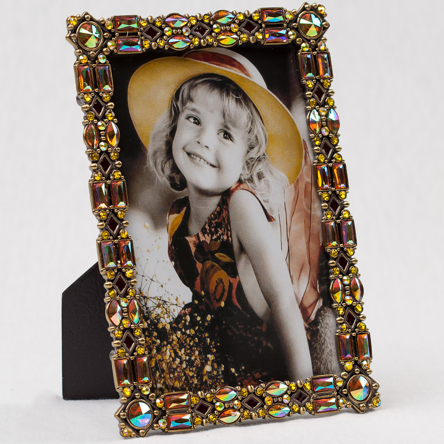 

Фоторамка «Самоцветы» 12*17 см Angel Gifts 15576-BR-1396