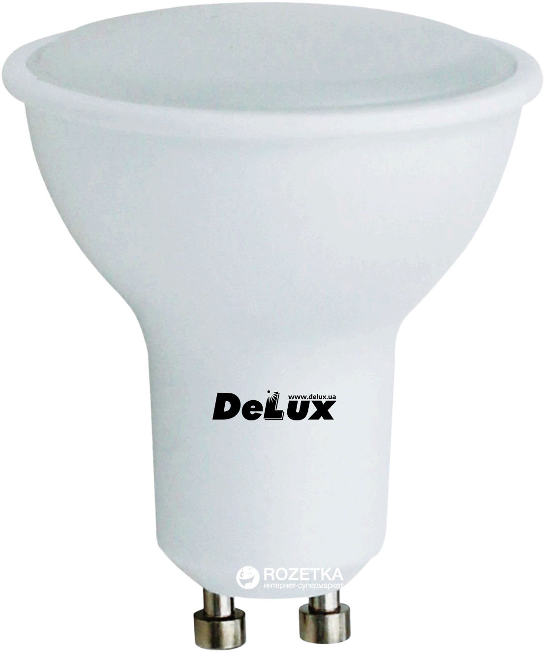 Светодиодная лампа Delux GU10A 7Вт 4100K 220В GU10 (90008349) – низкие ...