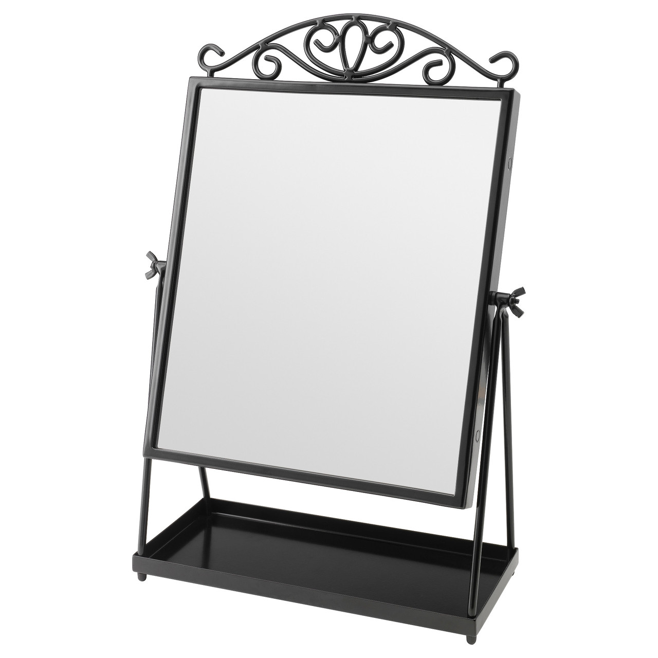 

Зеркало настольное IKEA KARMSUND черный 002.949.79