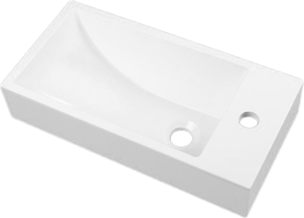 

Раковина FANCY MARBLE Martina 500 Белая