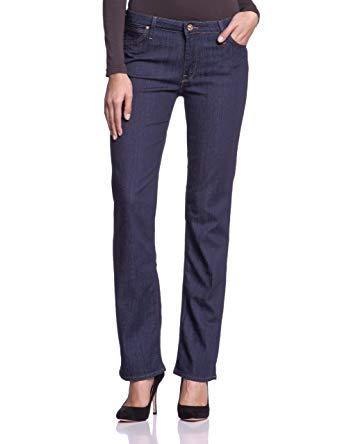 

Джинсы женские L337OGCX Lee STRAIGHT REGULAR SLIM - SOLID BLUE 26-31