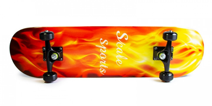 

Скейтборд Скейт Skateboard Scale Sports "Fire"