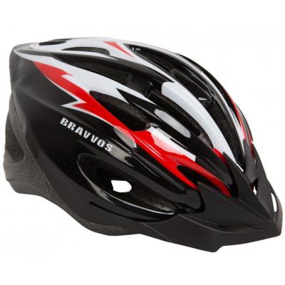 

Шлем Velotrade HEL127 черно-бело-красный М (HEAD-002)