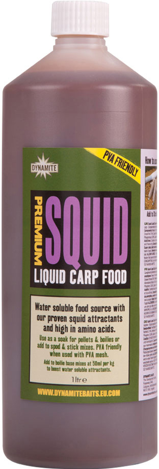 

Аттрактант Dynamite Baits Liquid Squid 1 л (DY338)