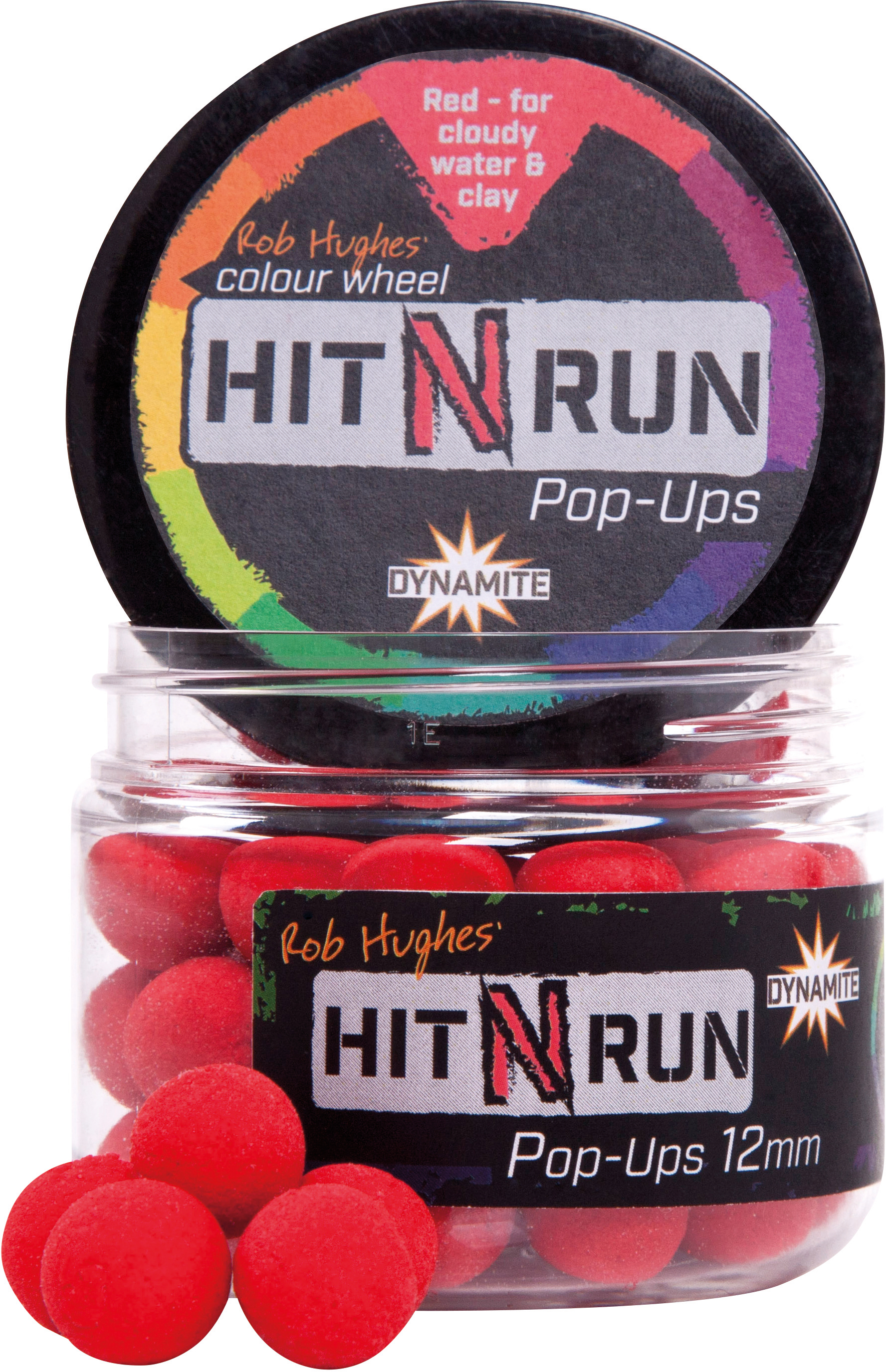 

Бойлы плавающие Dynamite Baits Hit n Run Pop Up Red 12 мм (DY1277)