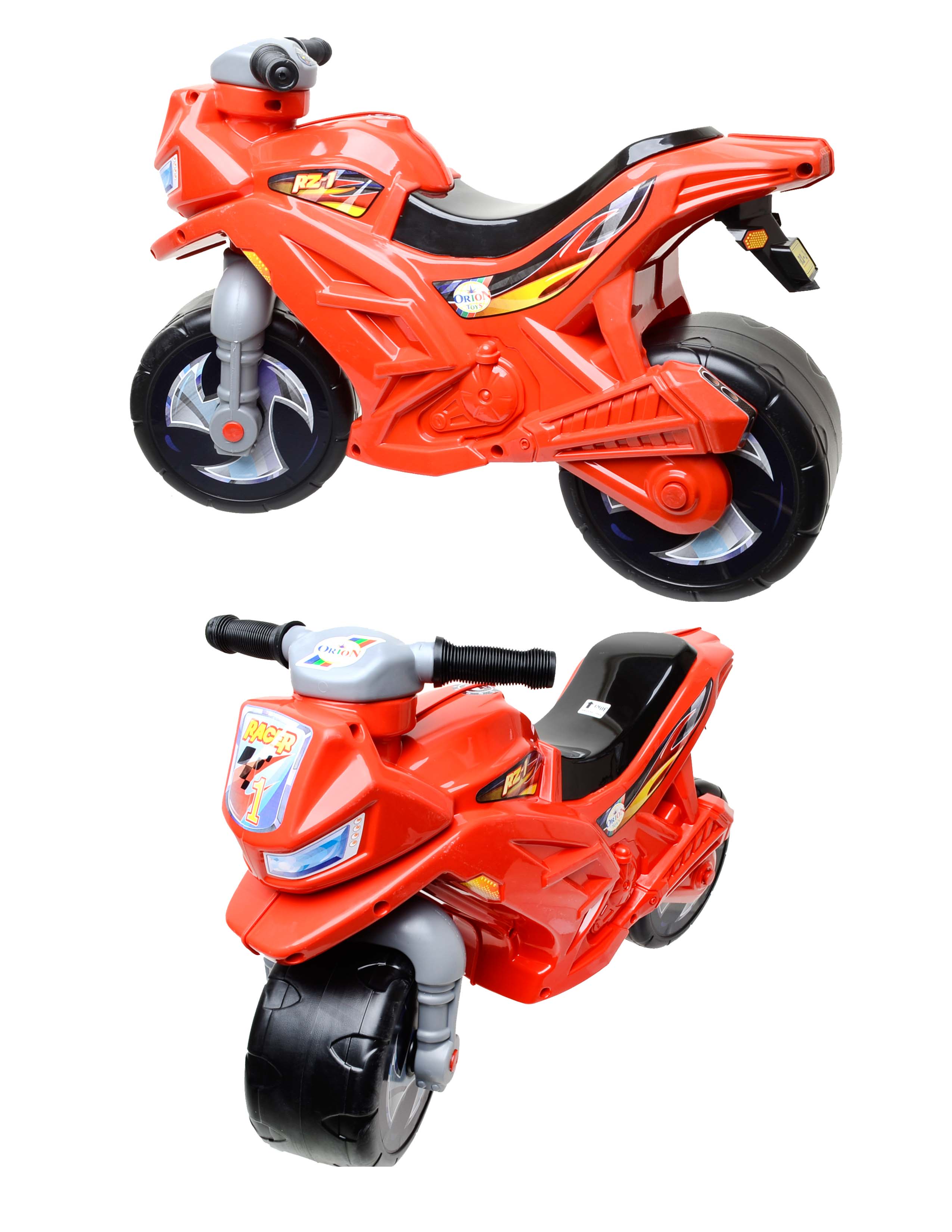 

Мотоцикл Орион 2-колесный с сигналом КРАСНЫЙ (501в 3 Красный)