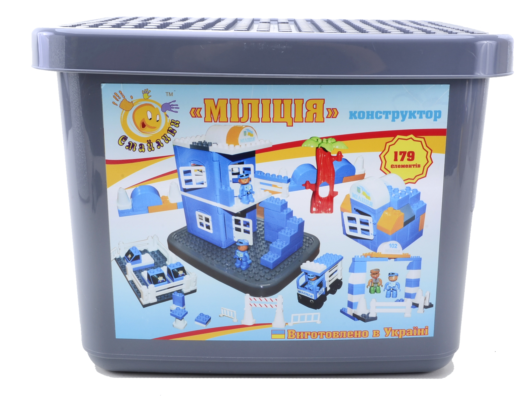 

Конструктор Doloni-toys Милиция 179 деталей (013888/07)