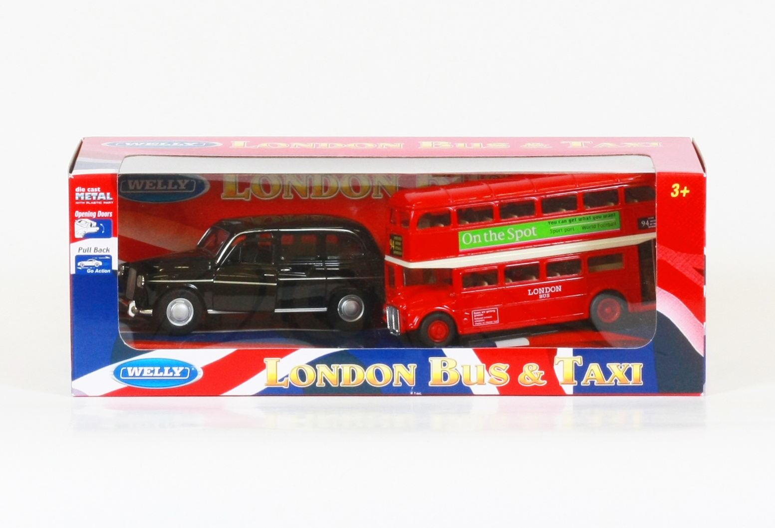 

Автобус London Bus + машинка Taxi (43616-2TB)