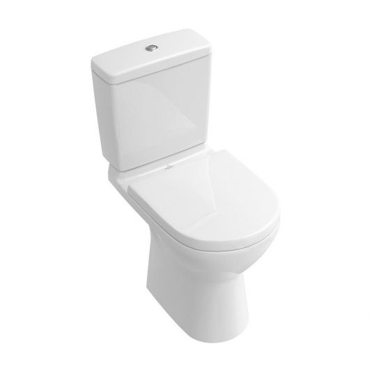 

Унитаз-компакт напольный без крышки VILLEROY & BOCH O.NOVO 5661R001 белый (60266)
