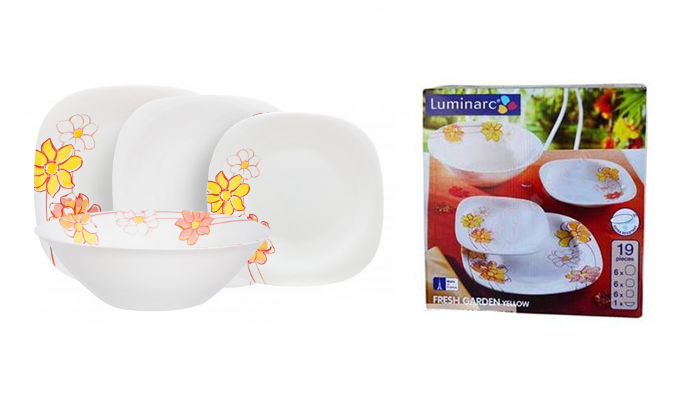 

Сервиз Luminarc FRESH GARDEN желтый /19 предметов