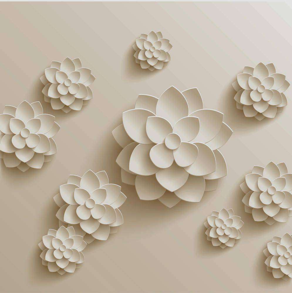 

Фотообои Walldeco Фон с цветами №25880 Гладь