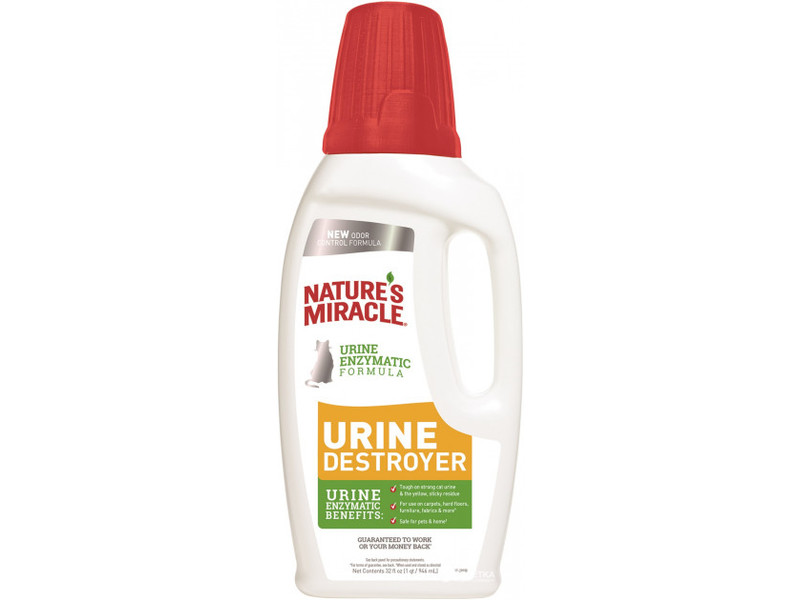 

Уничтожитель запаха мочи кошек 8in1 Natures Miracle Urine Destroyer 946 мл (115633)