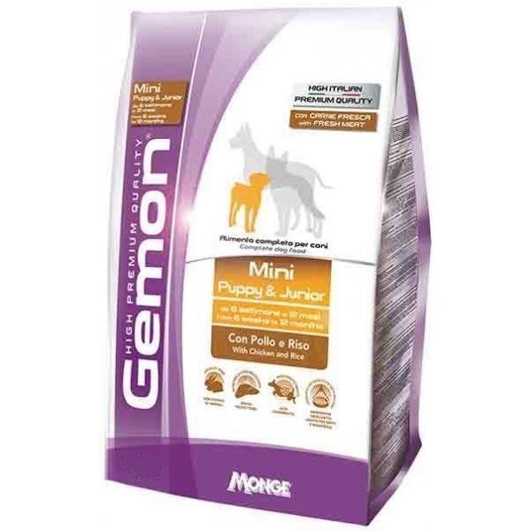 

Сухой корм для собак Gemon Puppy & Junior Chicken & Rice 20 кг